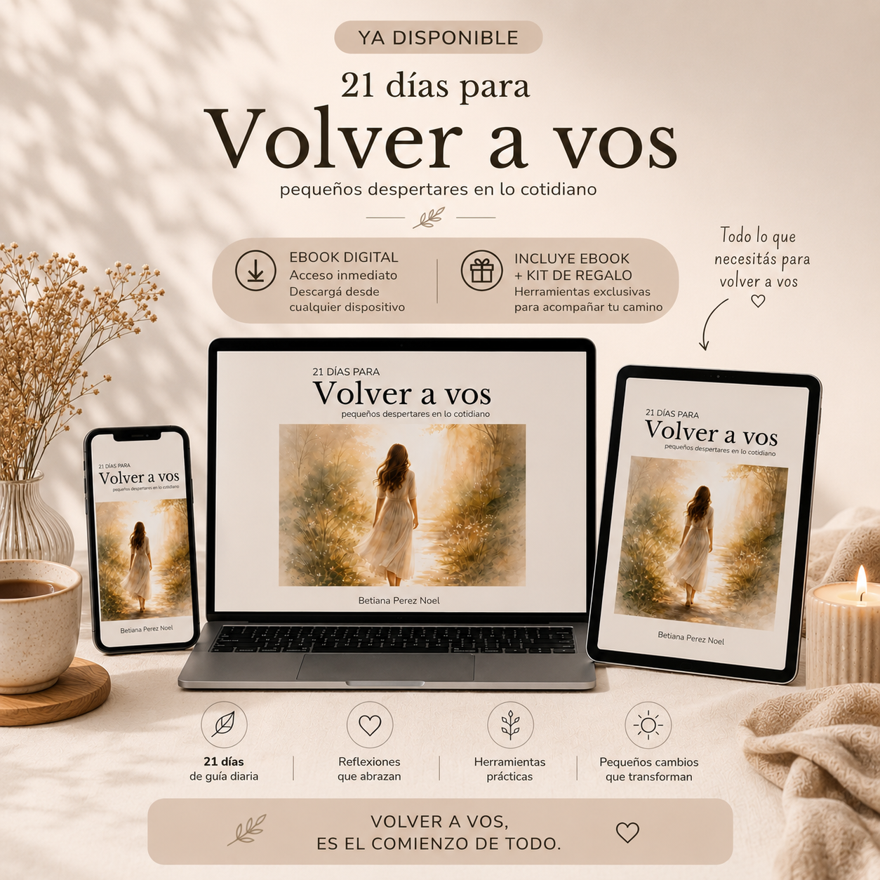 Volver a vos, con presencia y pausa